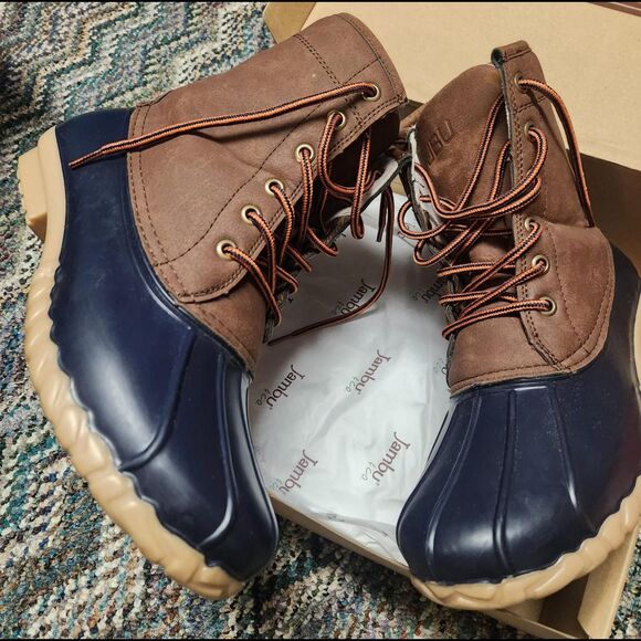 JBU by Jamba Men\'s Brown and Navy Boots main image 5